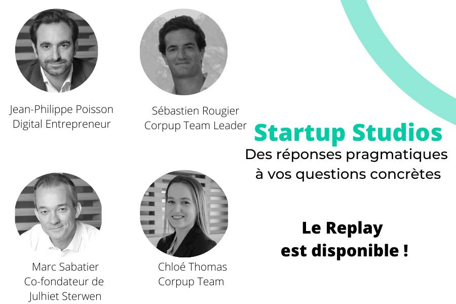 Replay | Startup Studios, vos questions, nos réponses